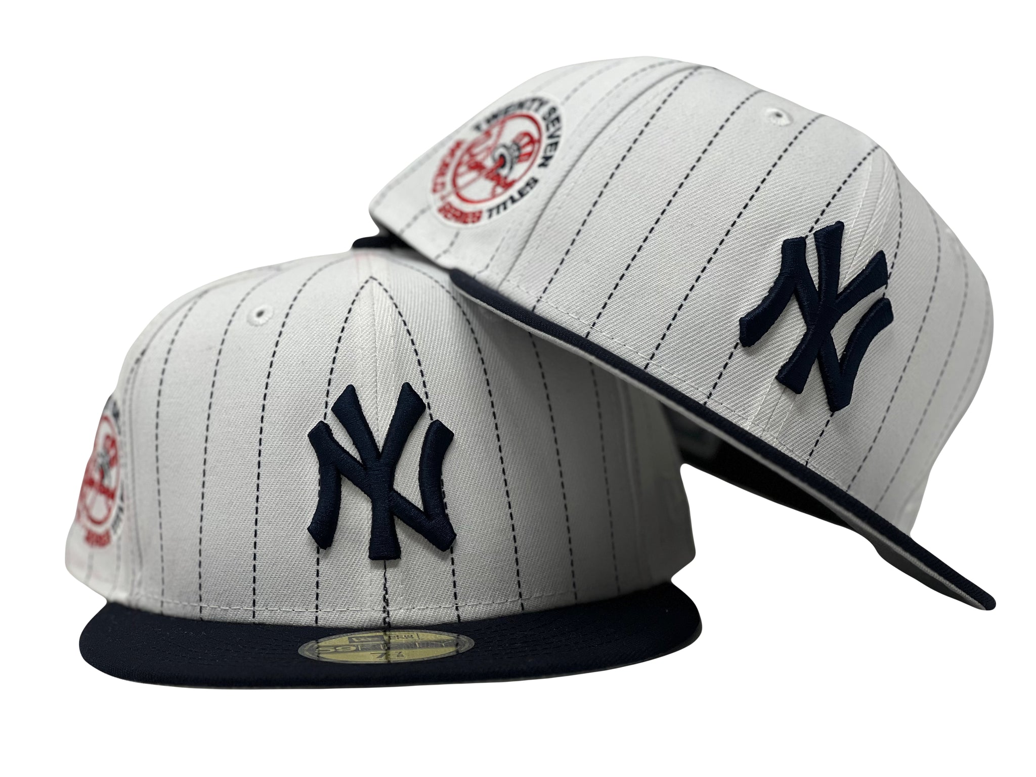 MLB NY Yankees Argyle Monogram Cap Neon Blue BNWT Authentic - One