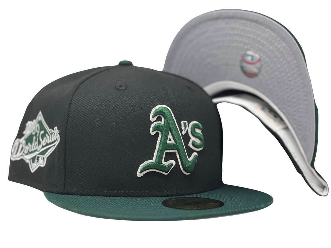 OAKLAND ATHLETICS 1989 WORLD SERIES NEW ERA FITTED HAT