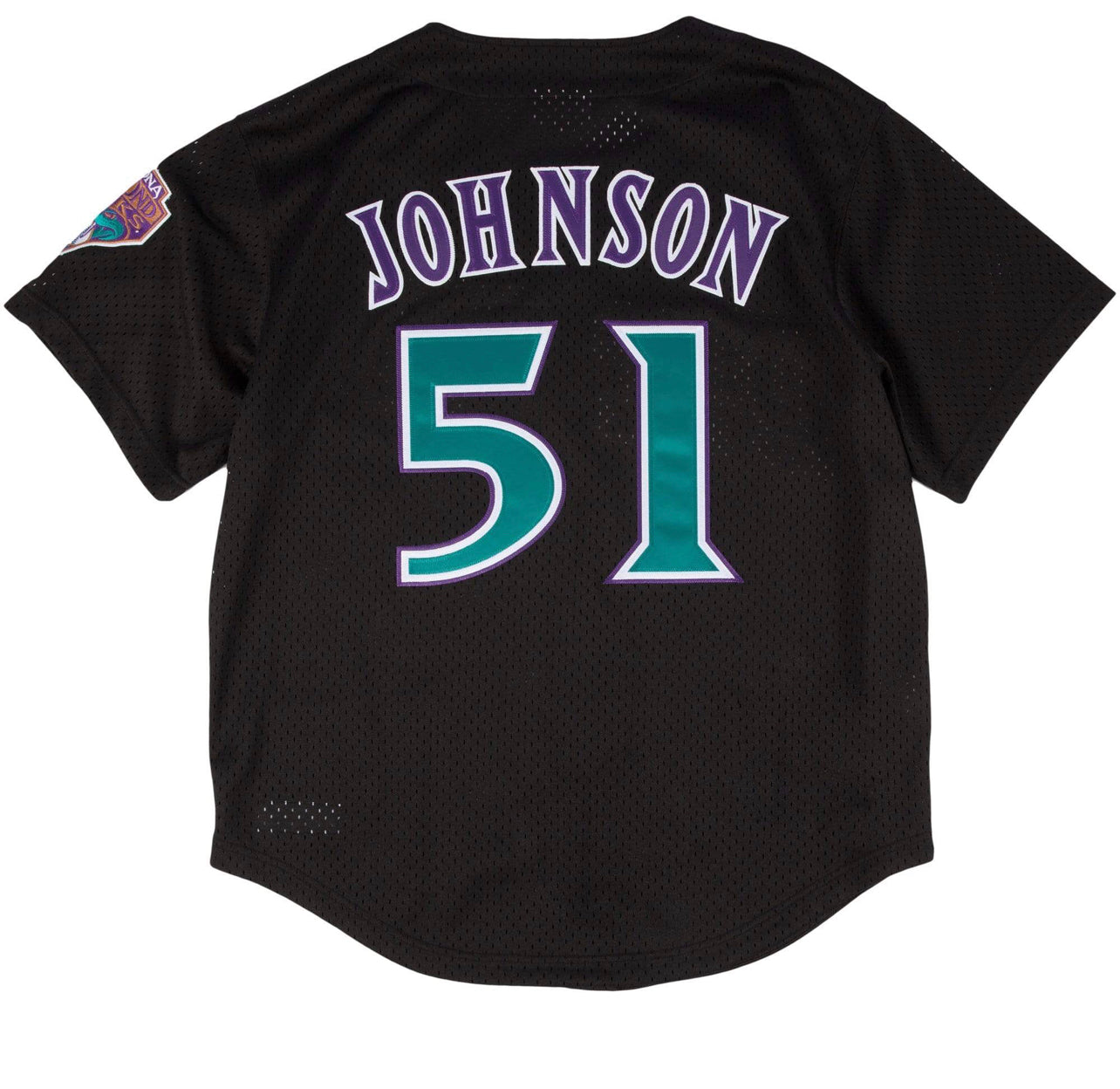 Arizona Diamondbacks 1999 Randy Johnson Mitchell and Ness batting jersey