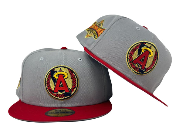 Light Gray California Angels 1989 All Star Game New Era Fitted Hat