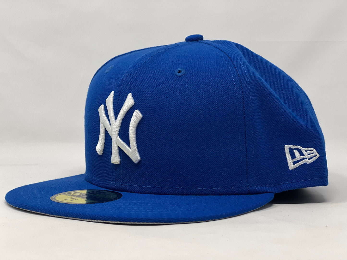 New York Yankees Light Royal Gray Brim New Era Fitted Hat