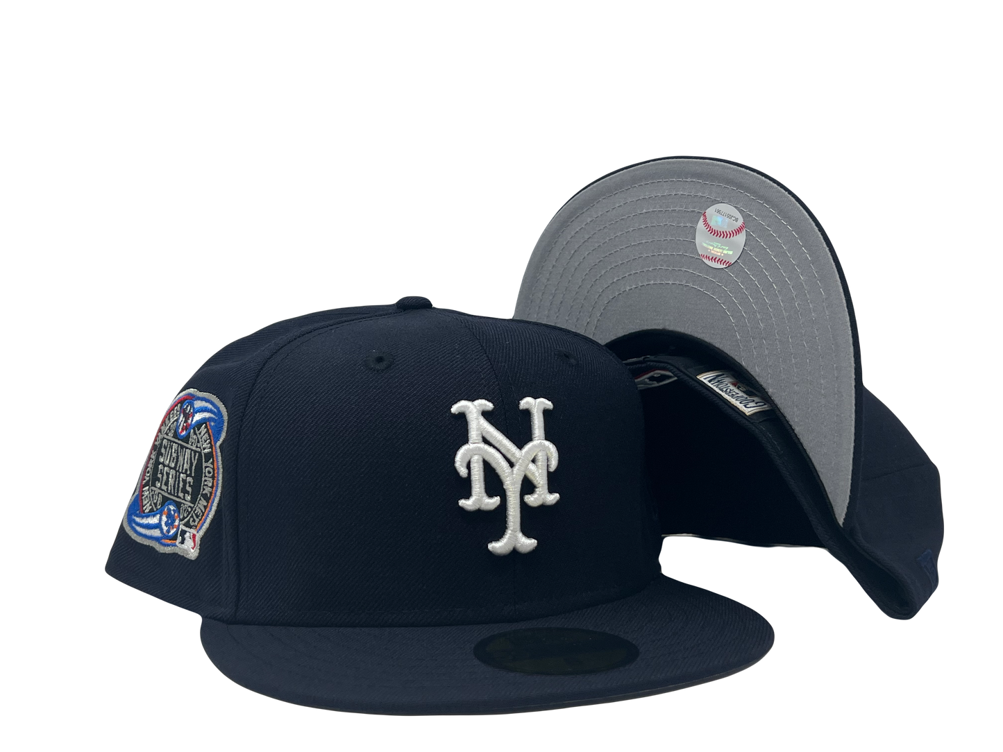 New York Mets Subway Series Navy New Era Fitted Hat
