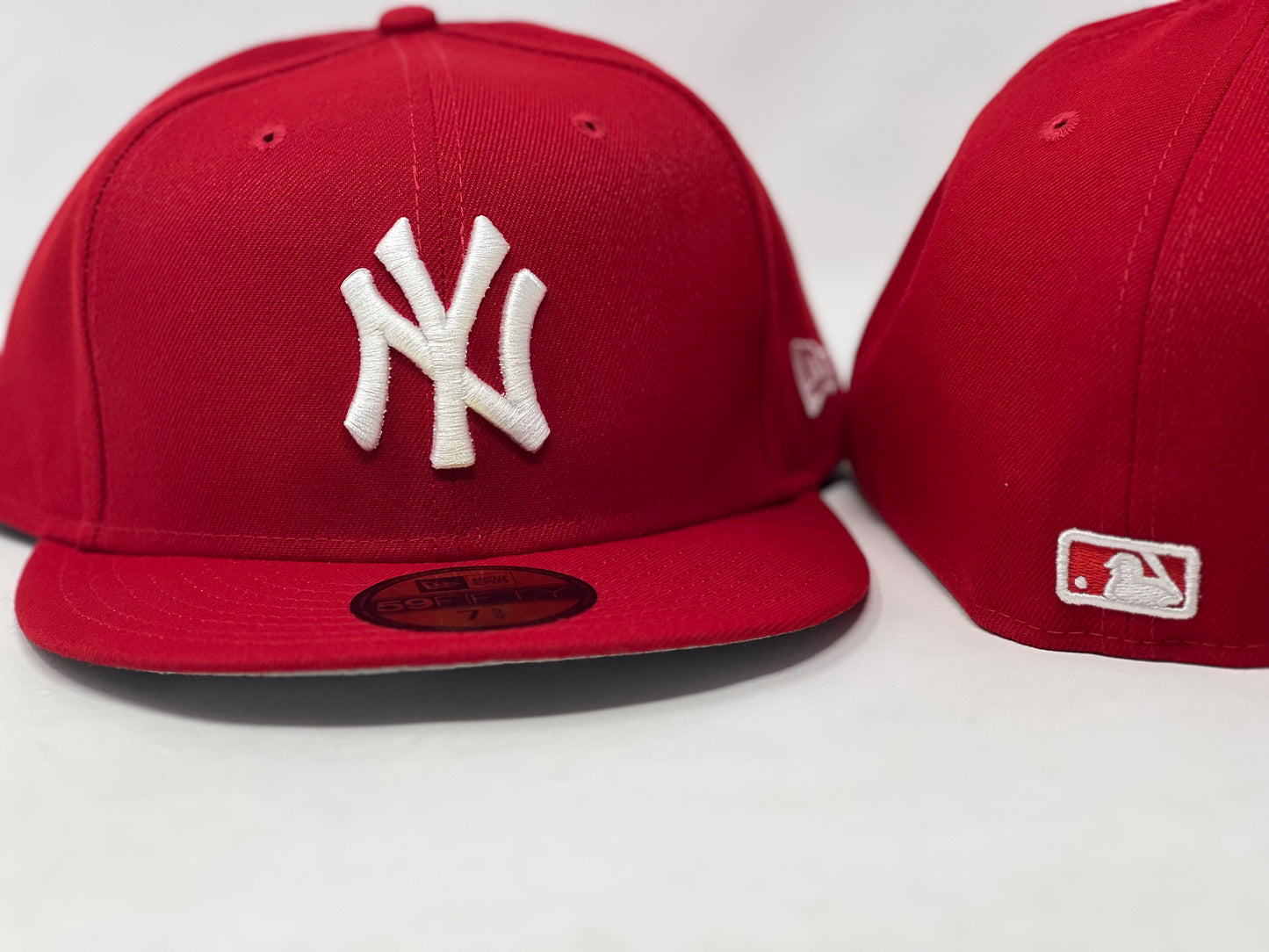 NEW YORK YANKEES RED NEW ERA FITTED HAT