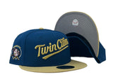 Minnesota Twins Bomb Squad Seashore Vegas Gold New Era Fitted Hat