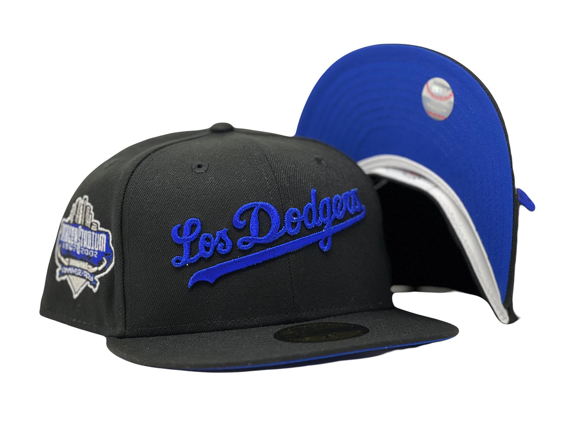 Los Angeles Dodgers 40th Anniversary Black Royal New Era Fitted Hat