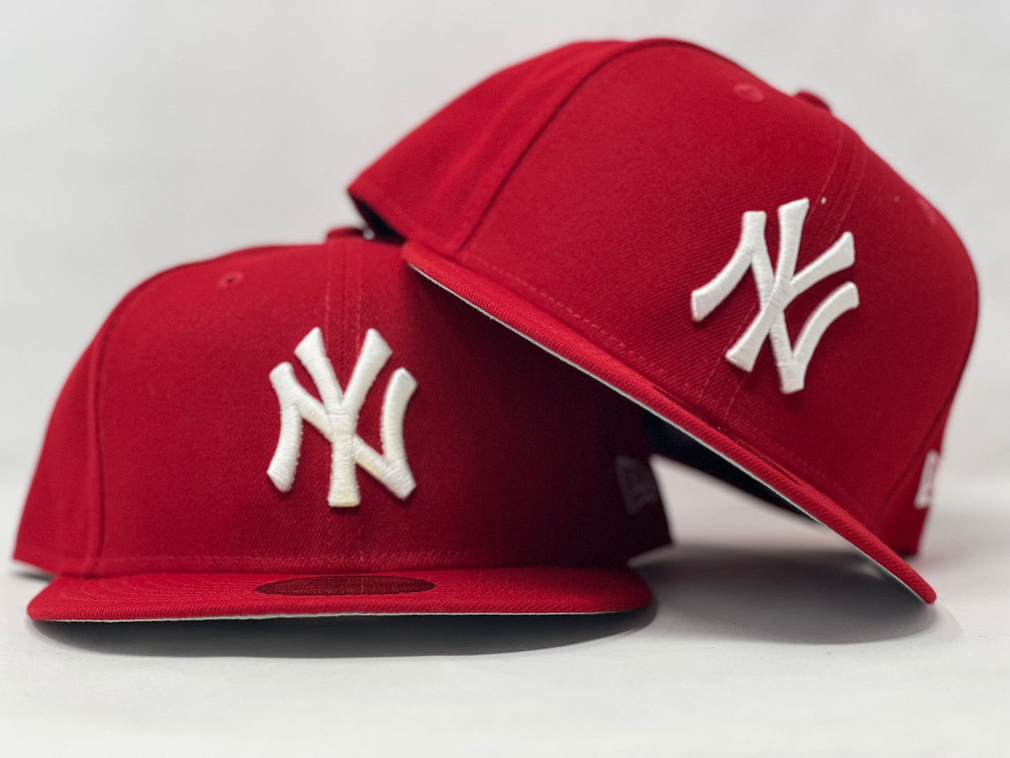 NEW YORK YANKEES RED NEW ERA FITTED HAT