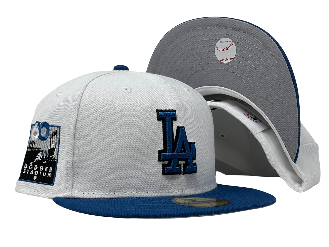 LOS ANGELES DODGERS 60TH ANNIVERSARY NEW ERA FITTED HAT
