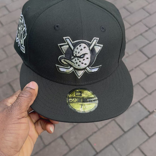 Anaheim Ducks 30th Anniversary 59FIFTY New Era Fitted Hats Black
