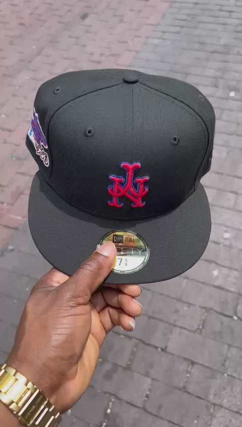 New York Mets Upside Down Logo to Match Jordan Rare Air 3