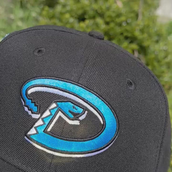Arizona Diamondbacks 1998 Inaugural Season Gray Brim 59Fifty New Era Fitted Hat to Match 9