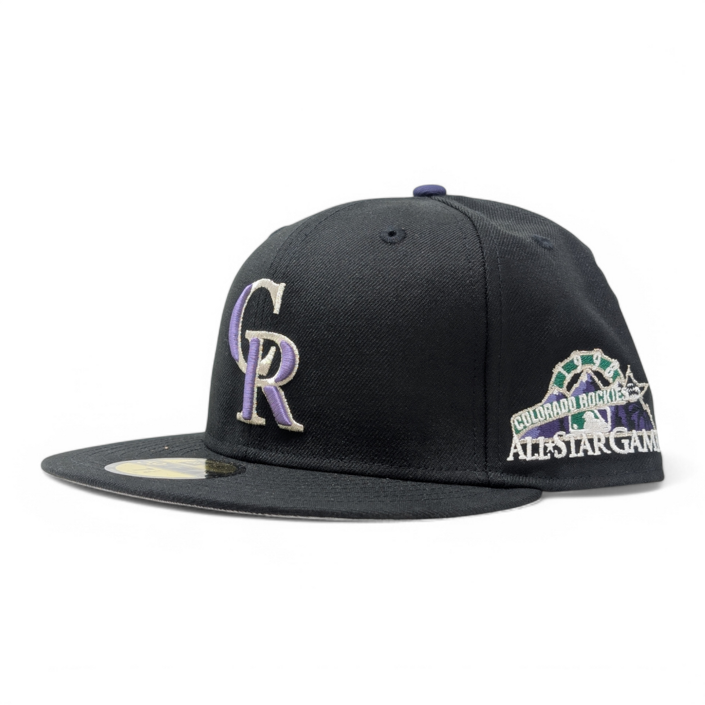 Colorado Rockies 1998 All Star Game Gray Brim Fitted Hats