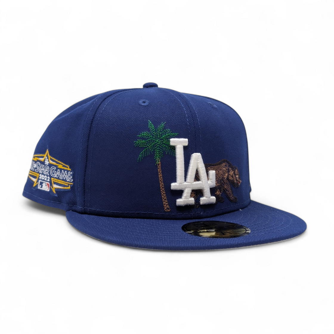 Los Angeles Dodgers 2022 All Star Game State Stitch Fitted Hats