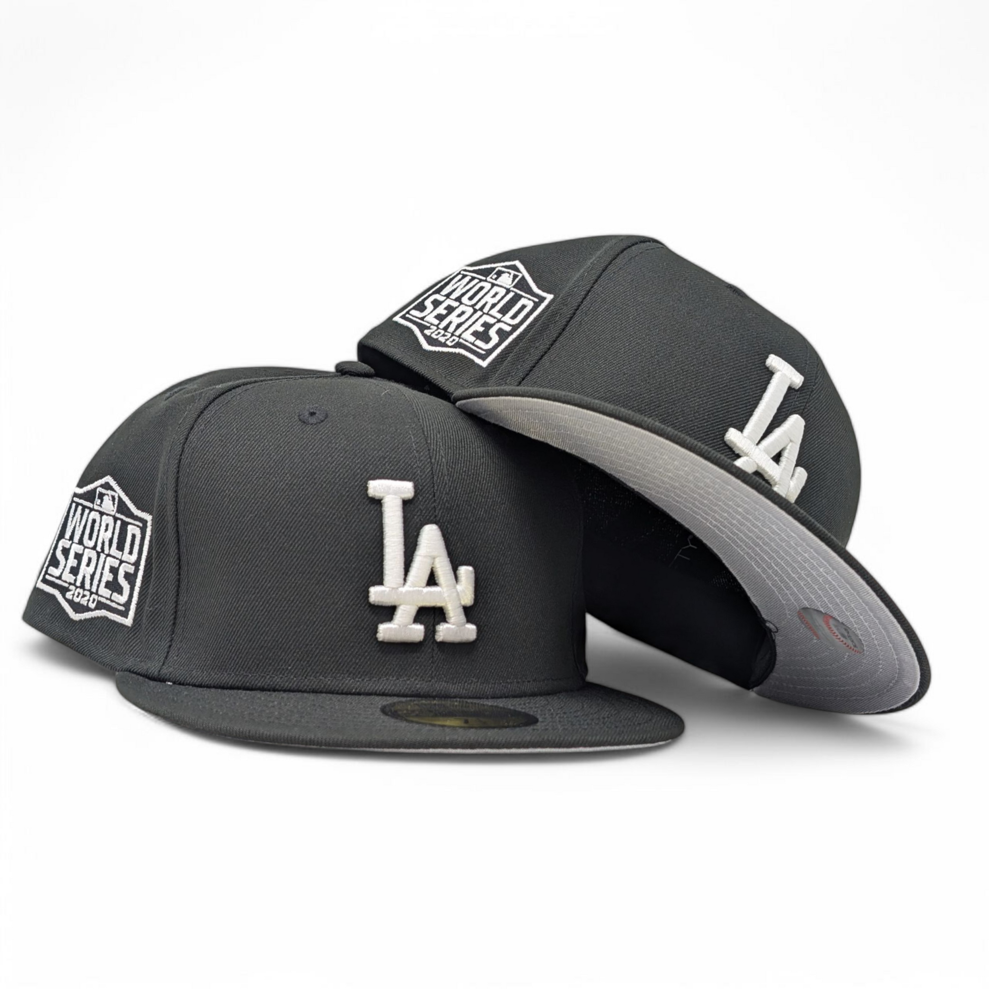 Los Angeles Dodgers 2020 World Series Black 59Fifty New Era Fitted Hats