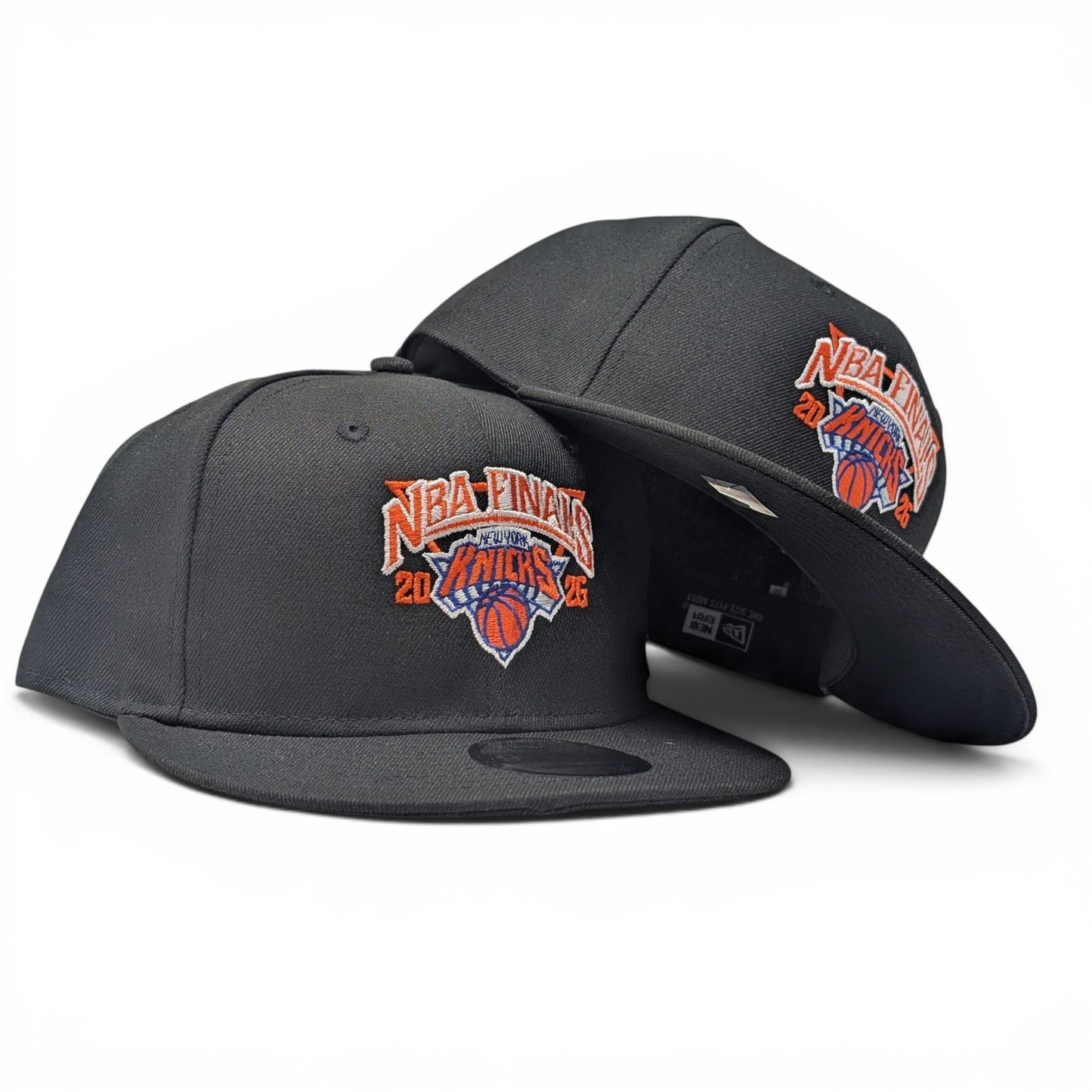 New York Knicks 2026 NBA Finals Snapback Hat- Black
