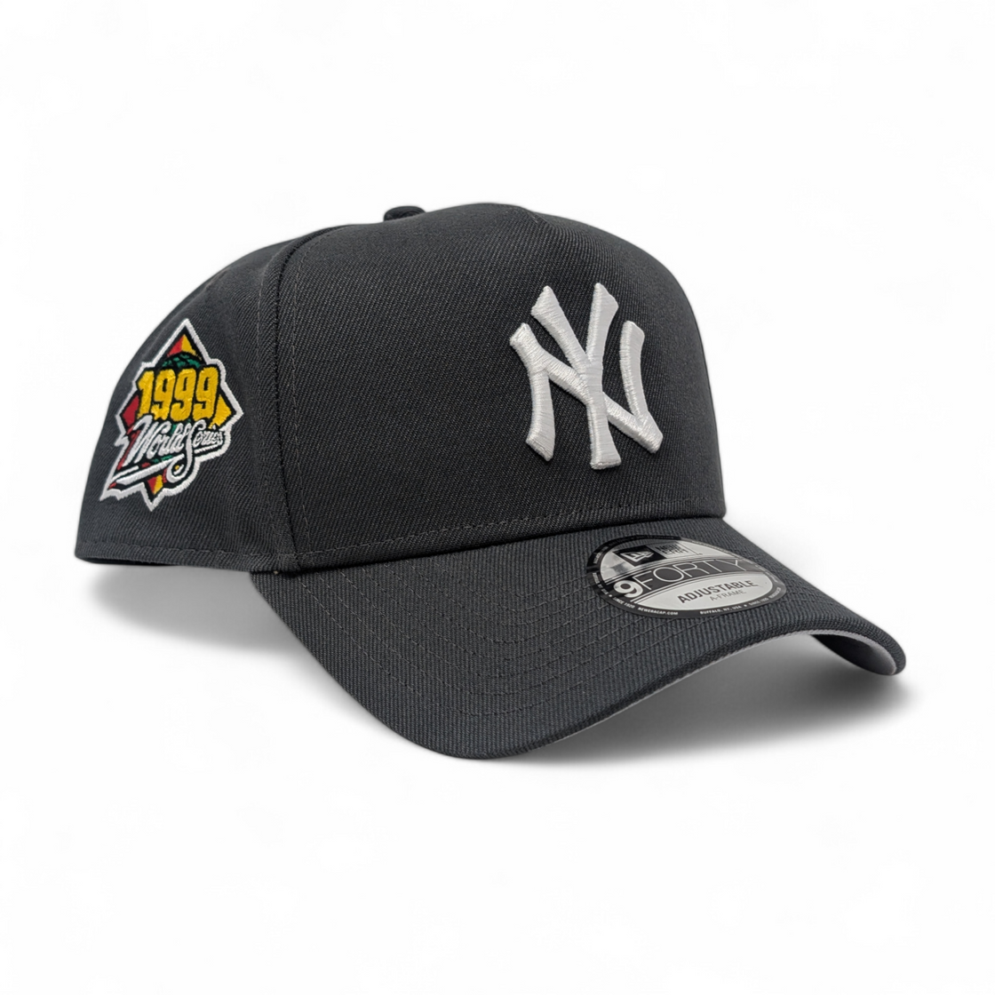 New York Yankees 1999 World Series Dark Gray 9Forty A-Frame Snapback Hats