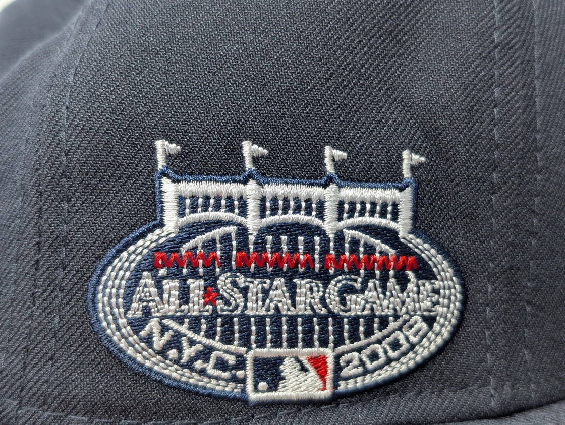 New York Yankees 2008 All Star Game State Stitch Fitted Hats-Navy