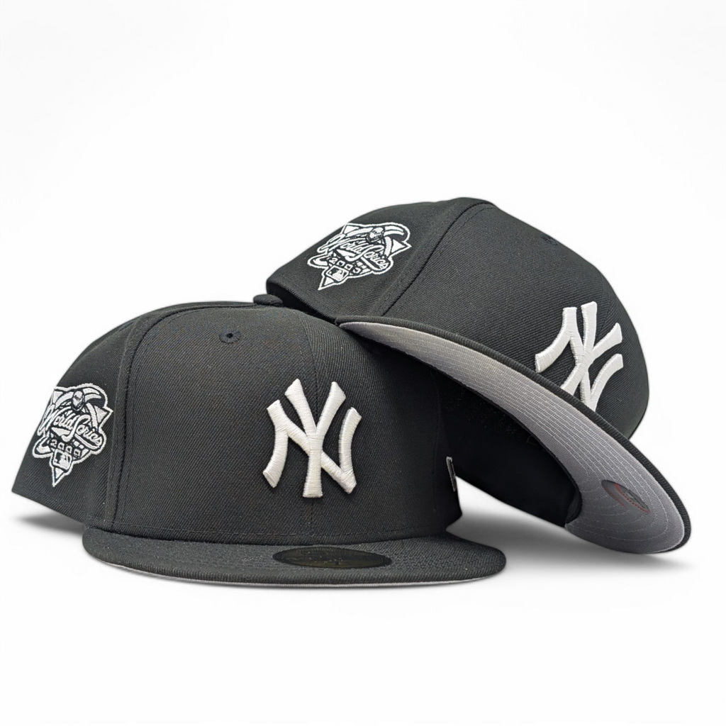 New York Yankees 2000 World Series Black 59Fifty New Era Fitted Hats
