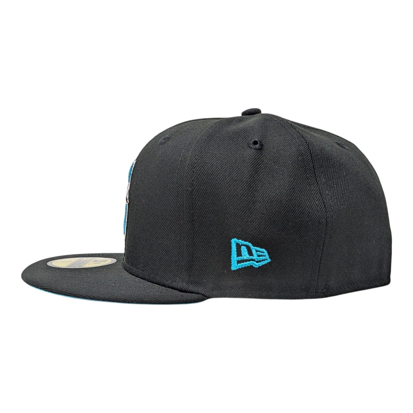 Seattle Mariners 30th Anniversary Teal Brim New Era Fitted Hats