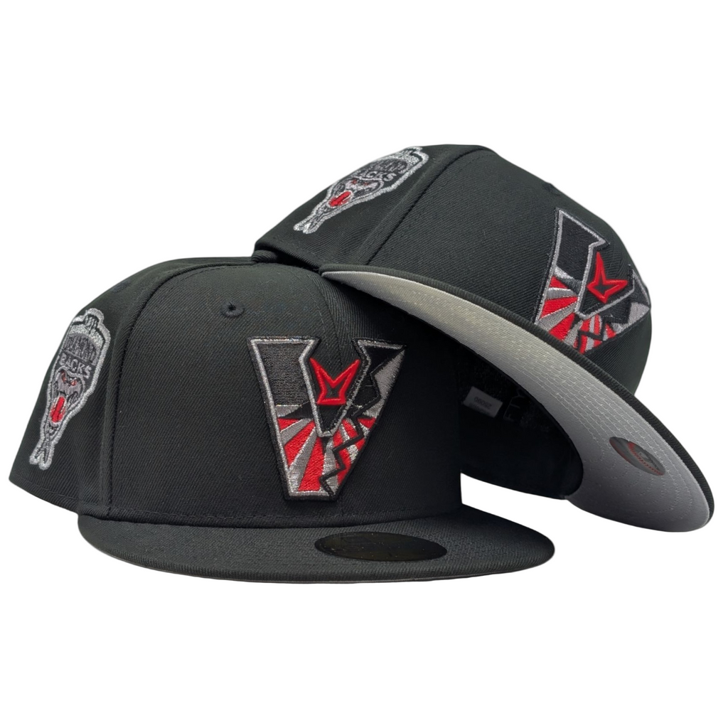 Arizona Diamondbacks 1998 Inaugural Season Upside Down Logo Fitted Hats