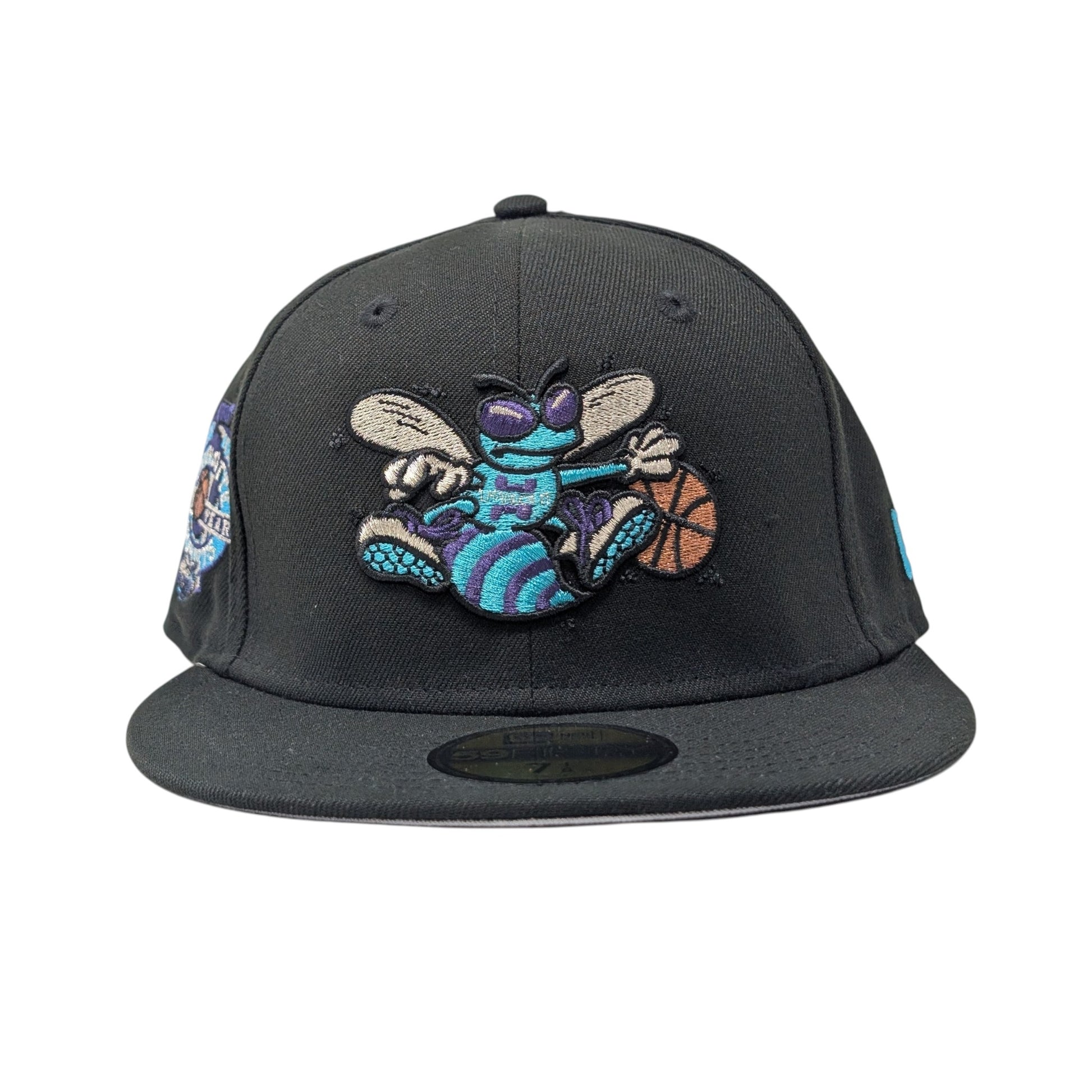 Charlotte Hornets HWC 5th Anniversary New Era Fitted Hats-Black