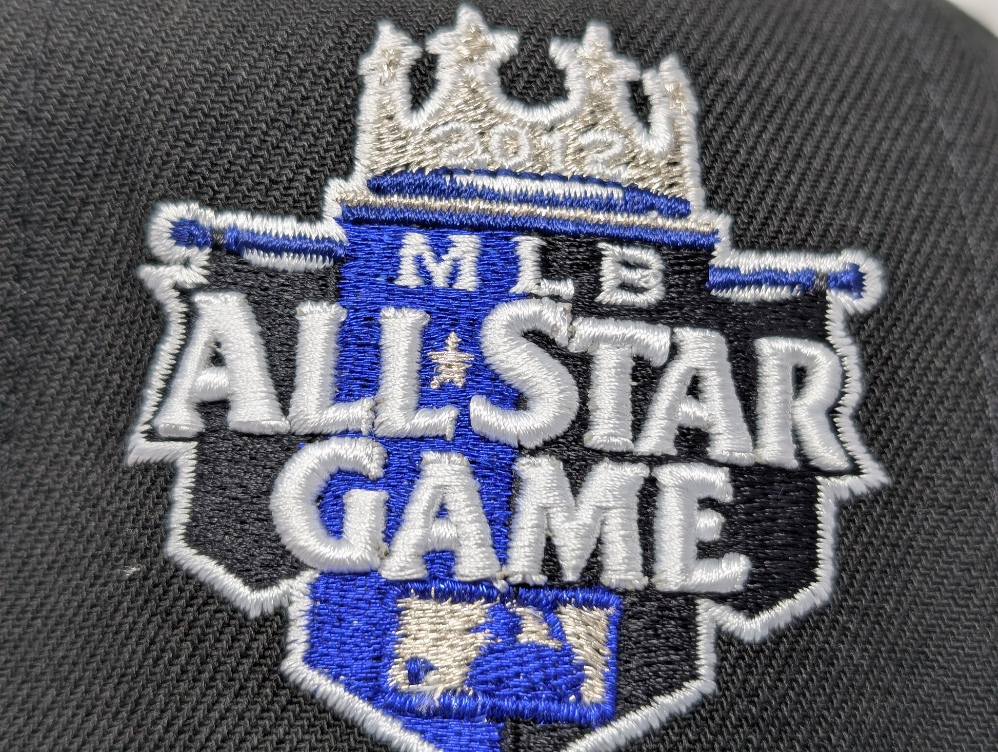 Kansas City Royal 2012 All Star Game New Era Fitted Hats-Black Royal