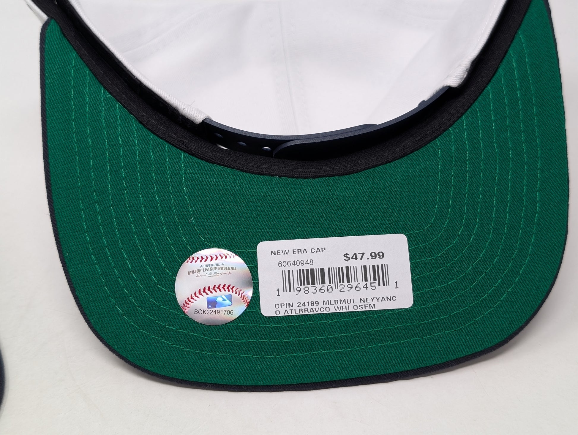 1996 MLB World Series metal pin logo New Era Snapback Hats