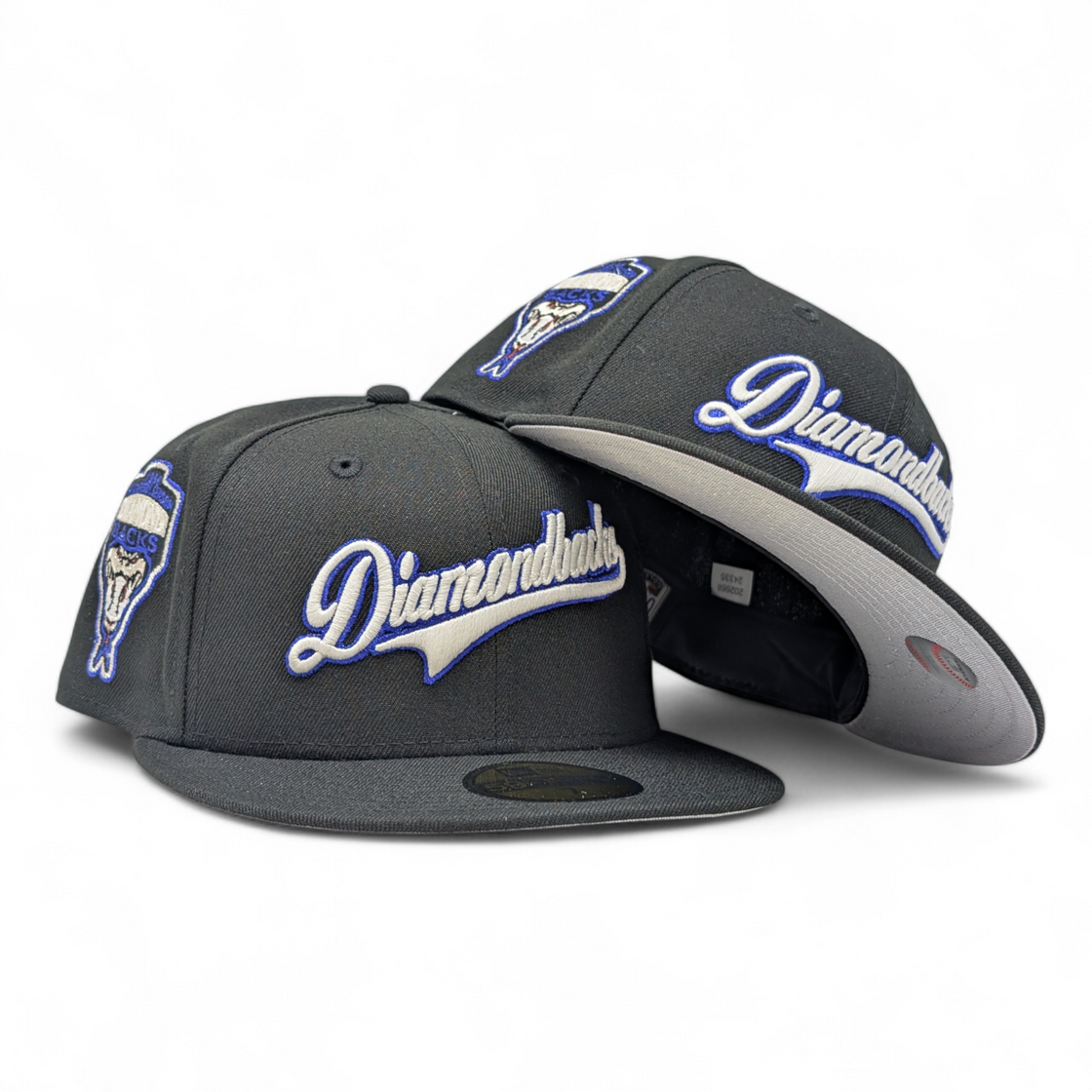 Arizona Diamondbacks 1998 Inaugural Season New Era Fitted Hats- Black