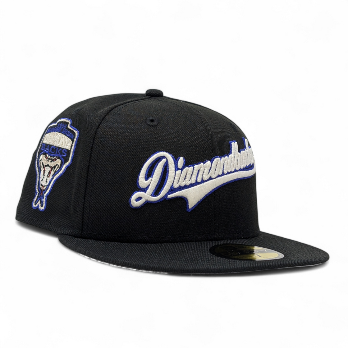 Arizona Diamondbacks 1998 Inaugural Season New Era Fitted Hats- Black