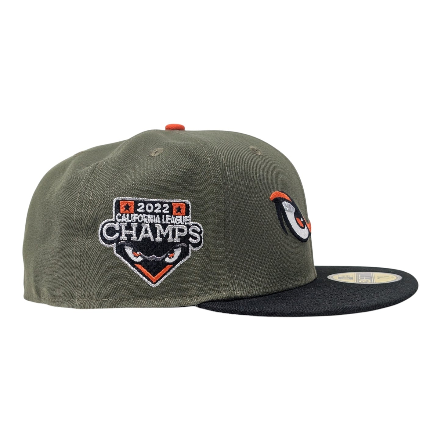 Lake Elsinore Storm 2022 California League Champs hats-Olive Black