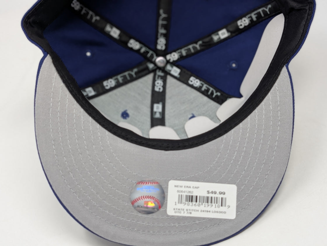 Los Angeles Dodgers 2022 All Star Game State Stitch Fitted Hats