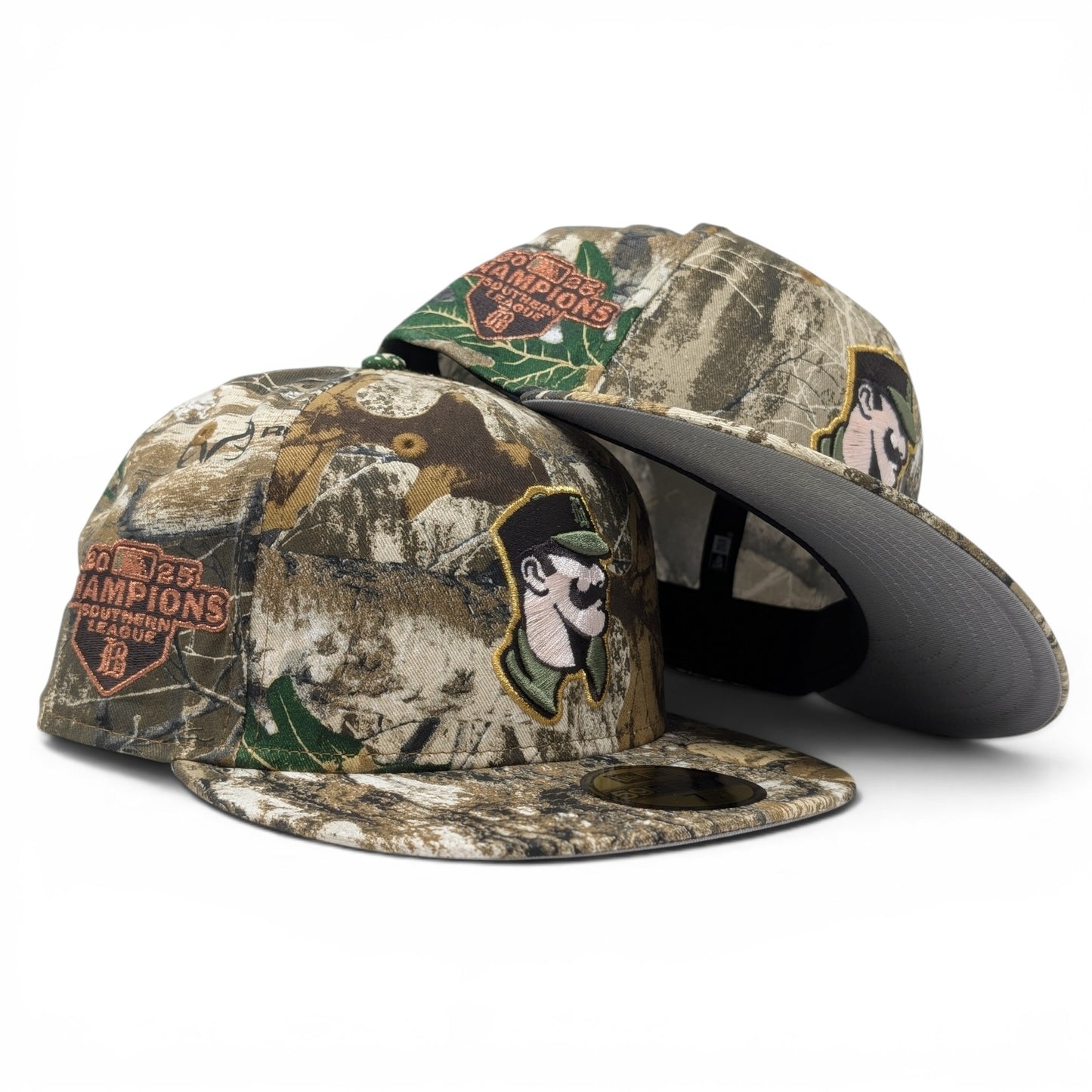 Birmingham Barons 2025 Southern League Real Tree 59Fifty Fitted Hat