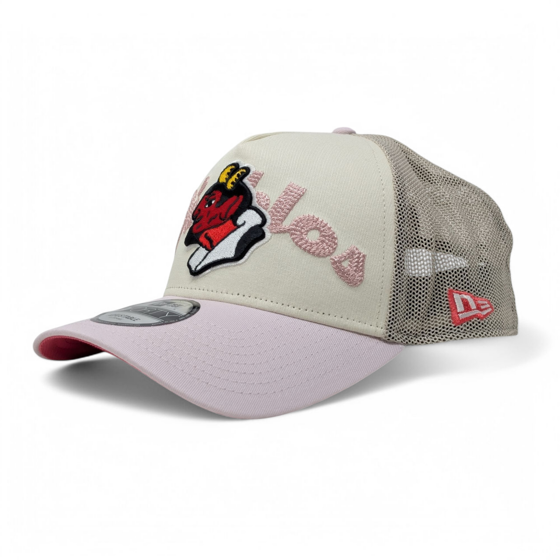Diablos Mexican League 9Forty A Frame Trucker Hat