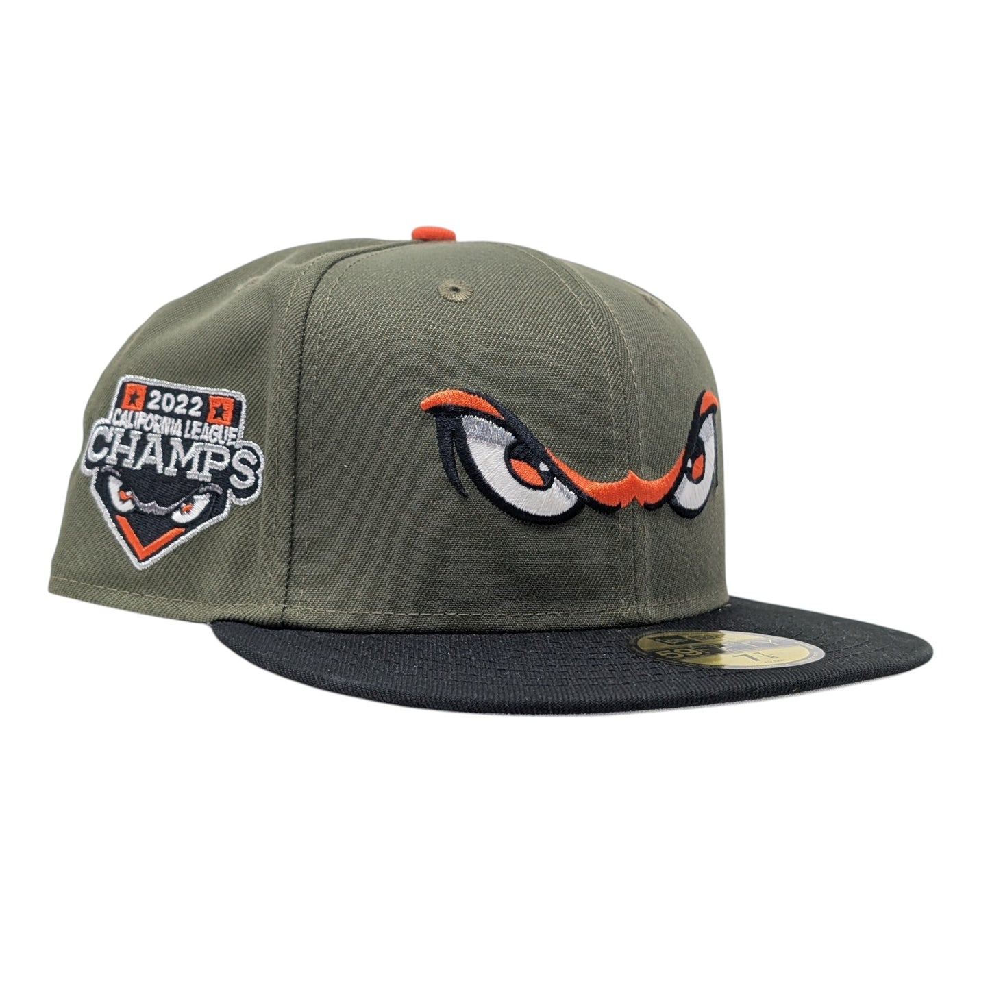 Lake Elsinore Storm 2022 California League Champs hats-Olive Black
