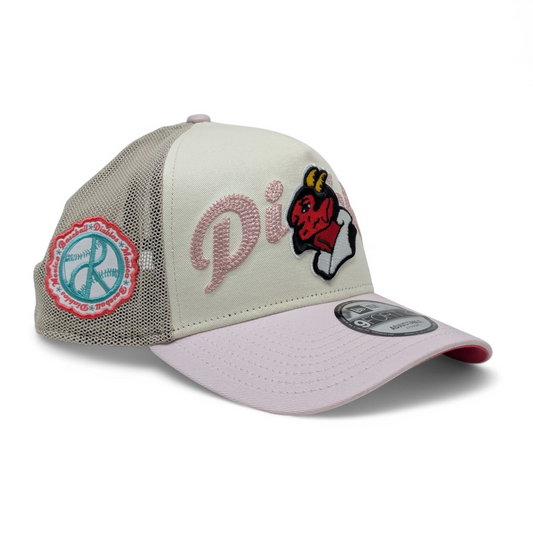 Diablos Mexican League 9Forty A Frame Trucker Hat
