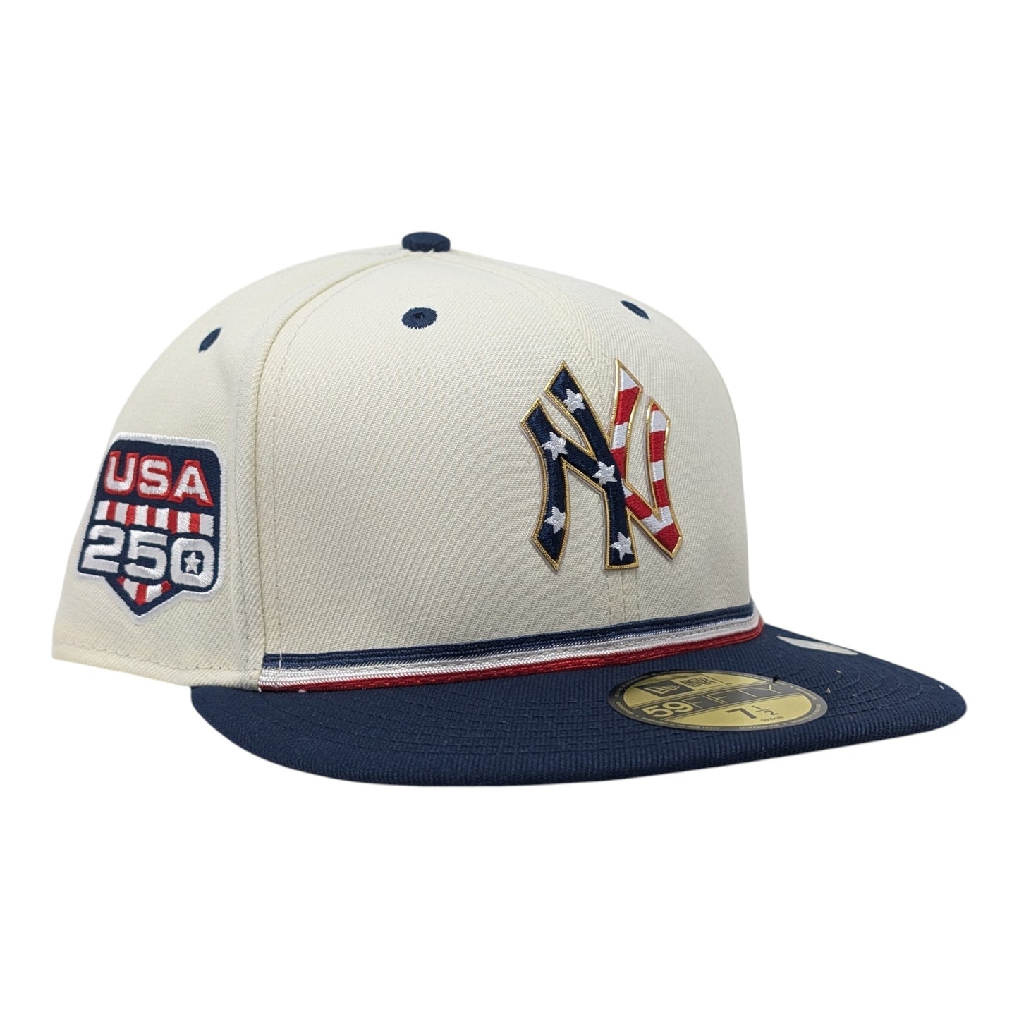 New York Yankees 2026 JULY 4TH STARS N STRIPES Fitted Hat