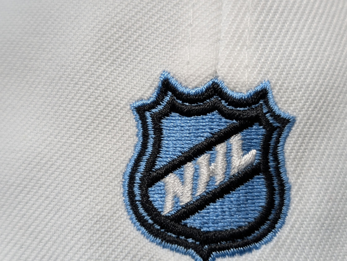 Anaheim Ducks Stanley Cup Champions Fitted Hats-White Sky Blue