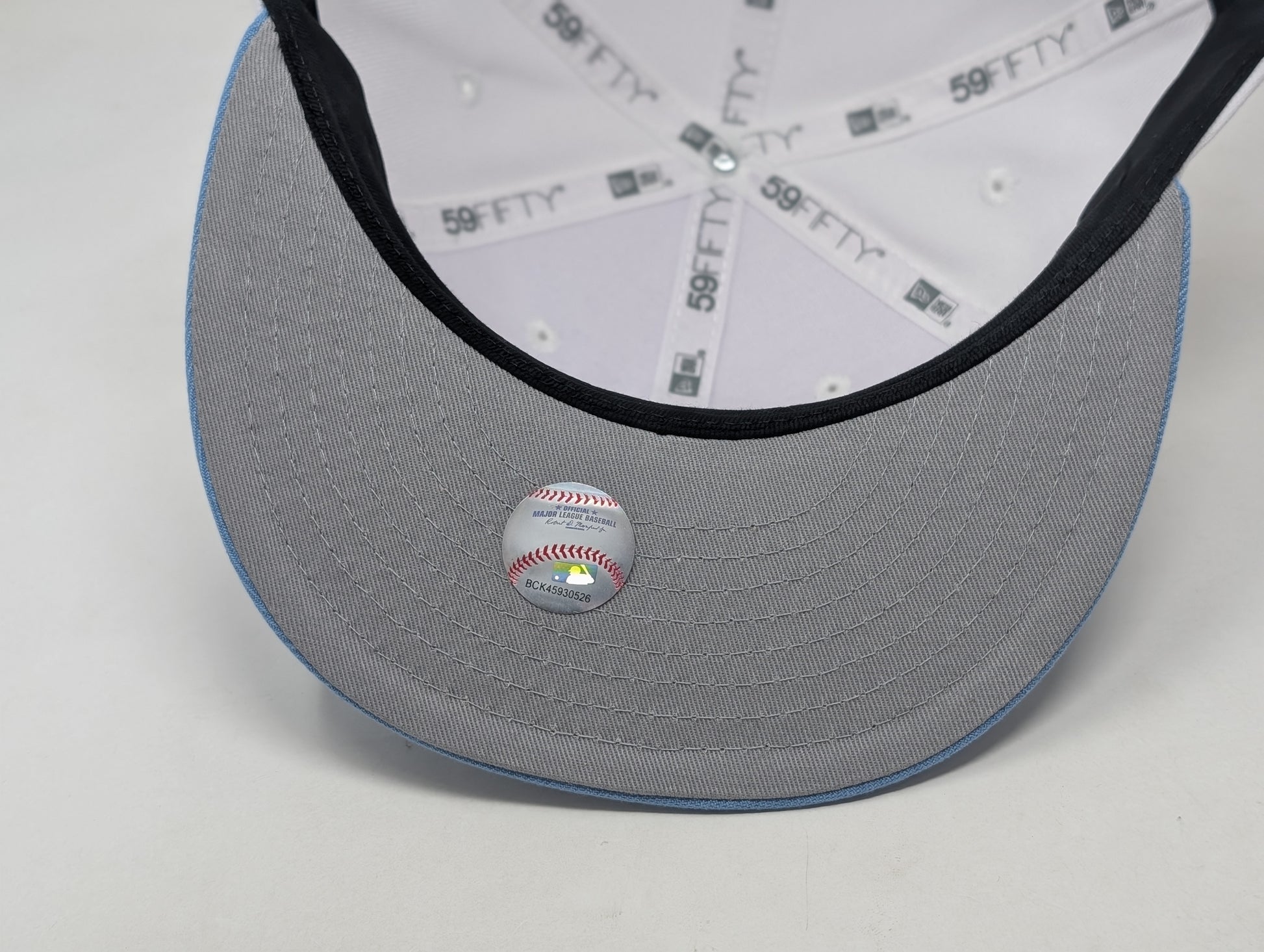 Houston Astros 2005 World Series New Era Fitted Hats-White Sky