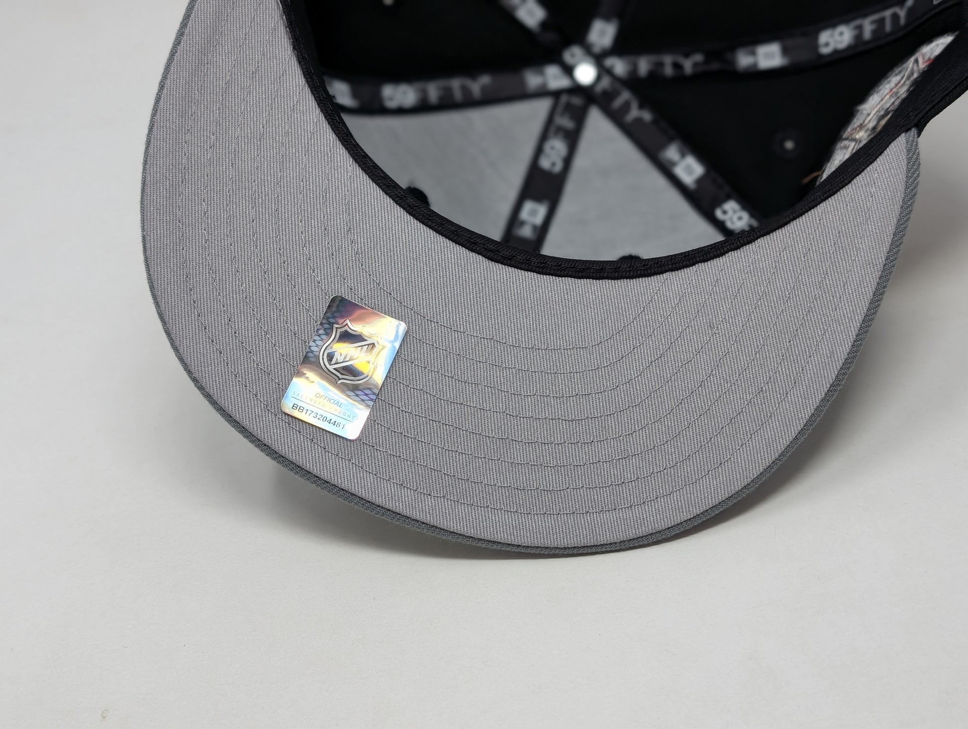Chicago Blackhawks 1991 All Star Game Fitted Hats- Black Gray