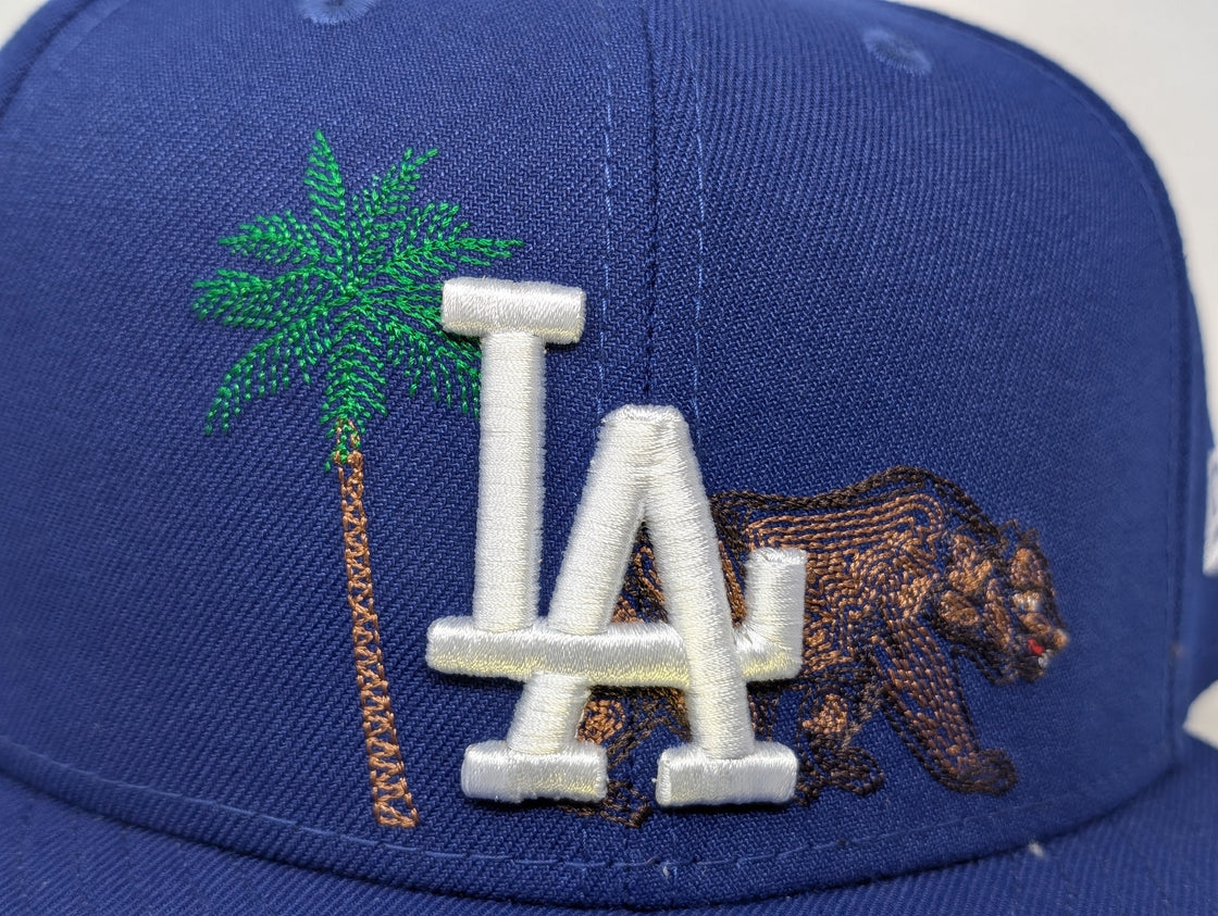 Los Angeles Dodgers 2022 All Star Game State Stitch Fitted Hats