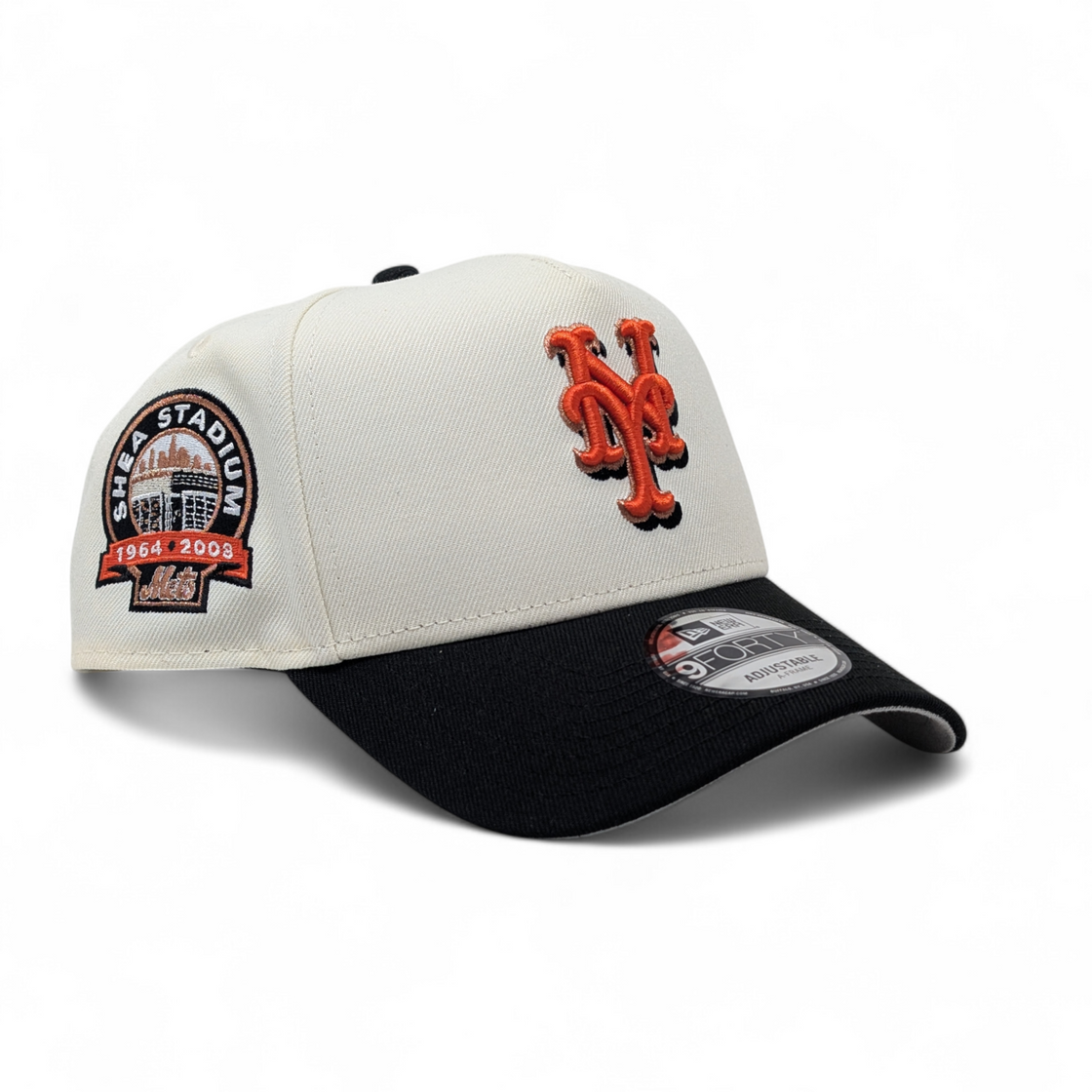 New York Mets Shea Stadium New Era 9Forty A-Frame Snapback Hats