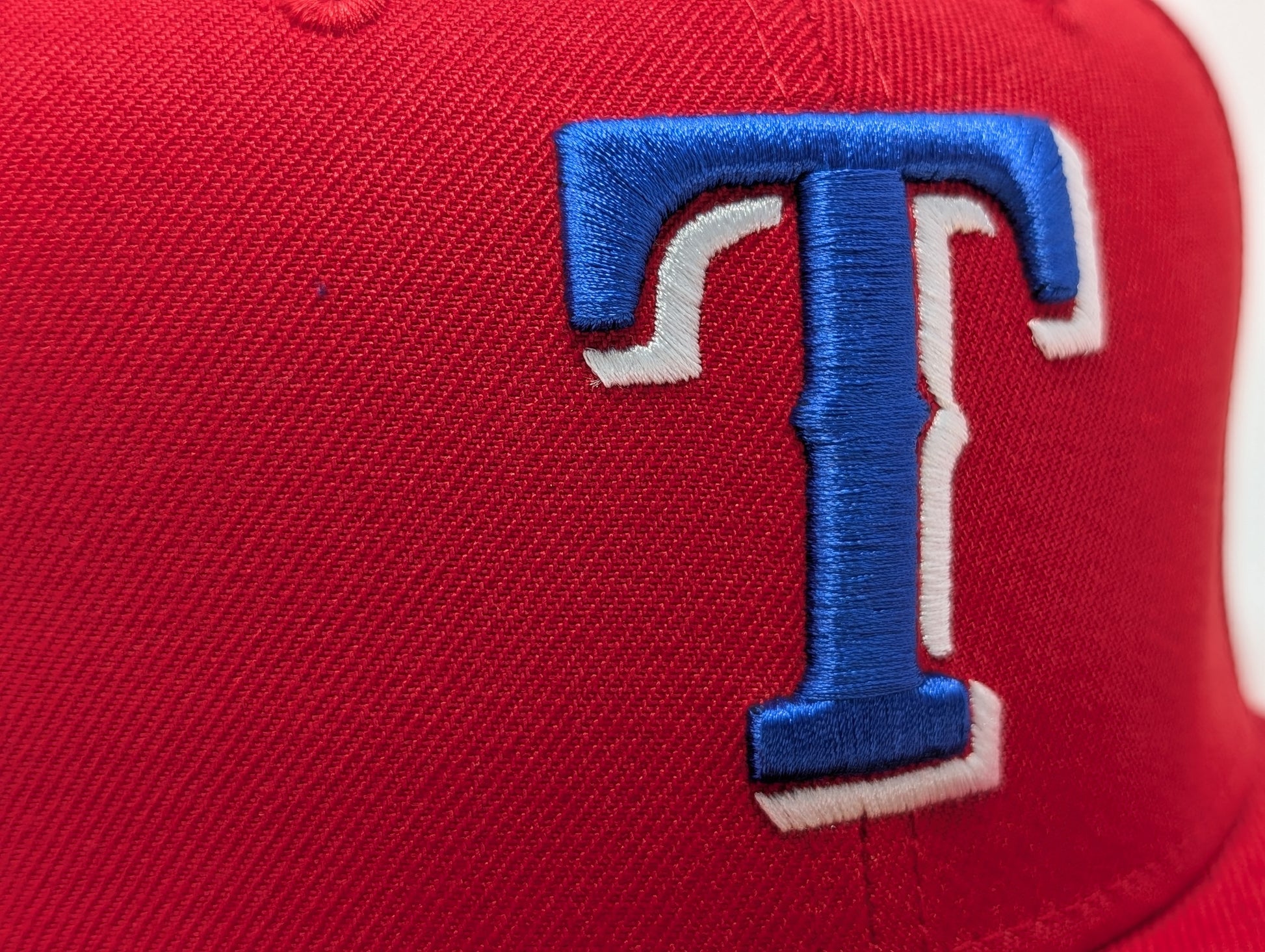 Texas Rangers 40th Anniversary Red New Era Fitted Hats