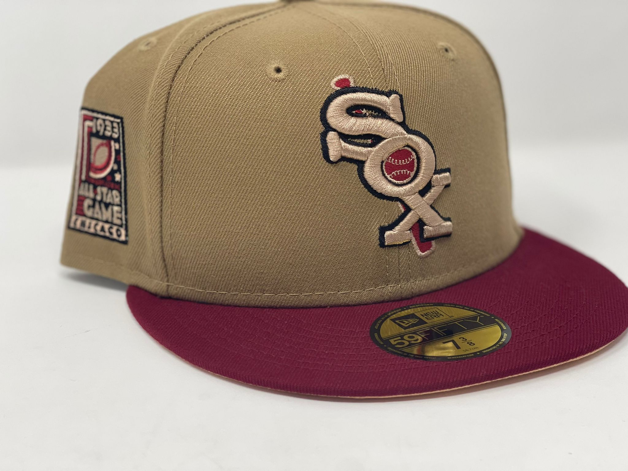 NEW ERA 59FIFTY MLB CHICAGO WHITE SOX ALL STAR GAME 1933 TWO TONE