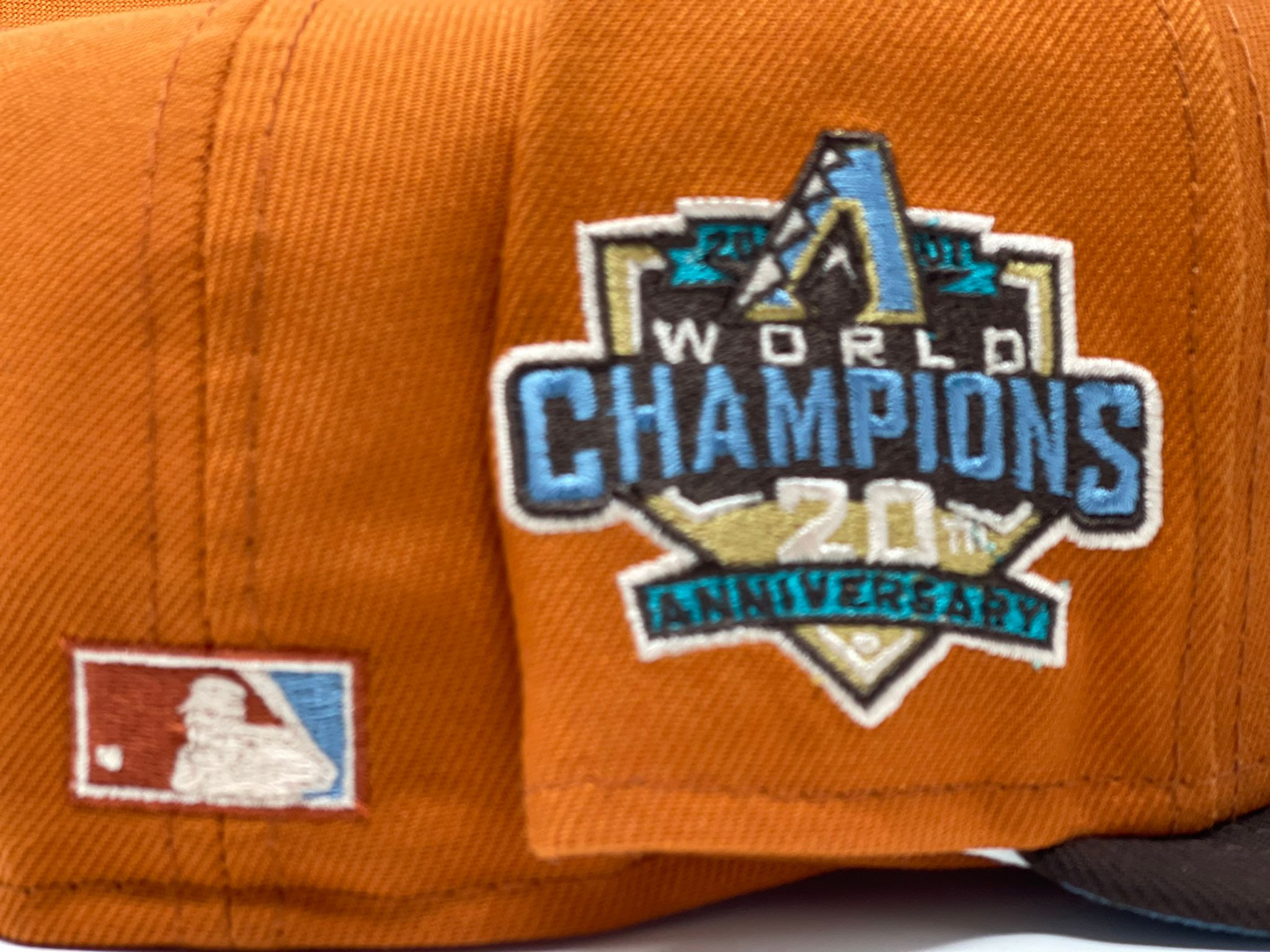 Arizona Diamondbacks New Era Burnt Orange Landmark Custom Side Patch 59FIFTY Fitted Hat, 7 1/4 / Orange