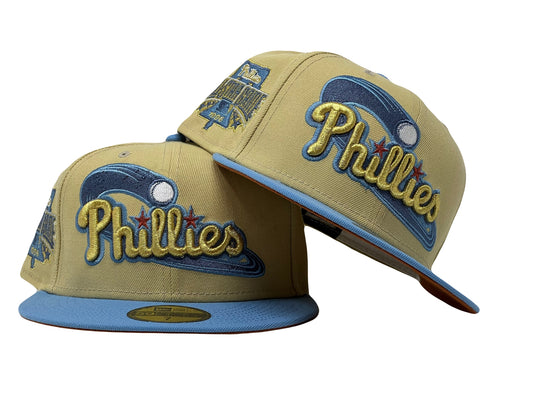 Philadelphia Phillies 1996 All Star Game "Sunrise Gradient 2" Rust Orange Brim New Era Fitted Hat