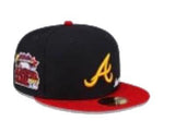 ATLANTA BRAVES 2000 ALL STAR GAME 'JUST DON" YELLOW BRIM NEW ERA FITTED HAT