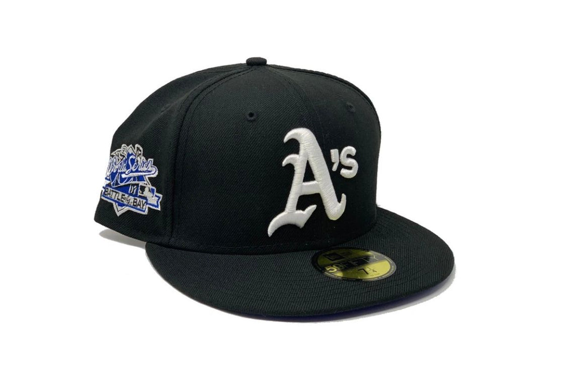 Black Oakland Athletics 1989 Battle of the Bay 59fifty New Era Fitted