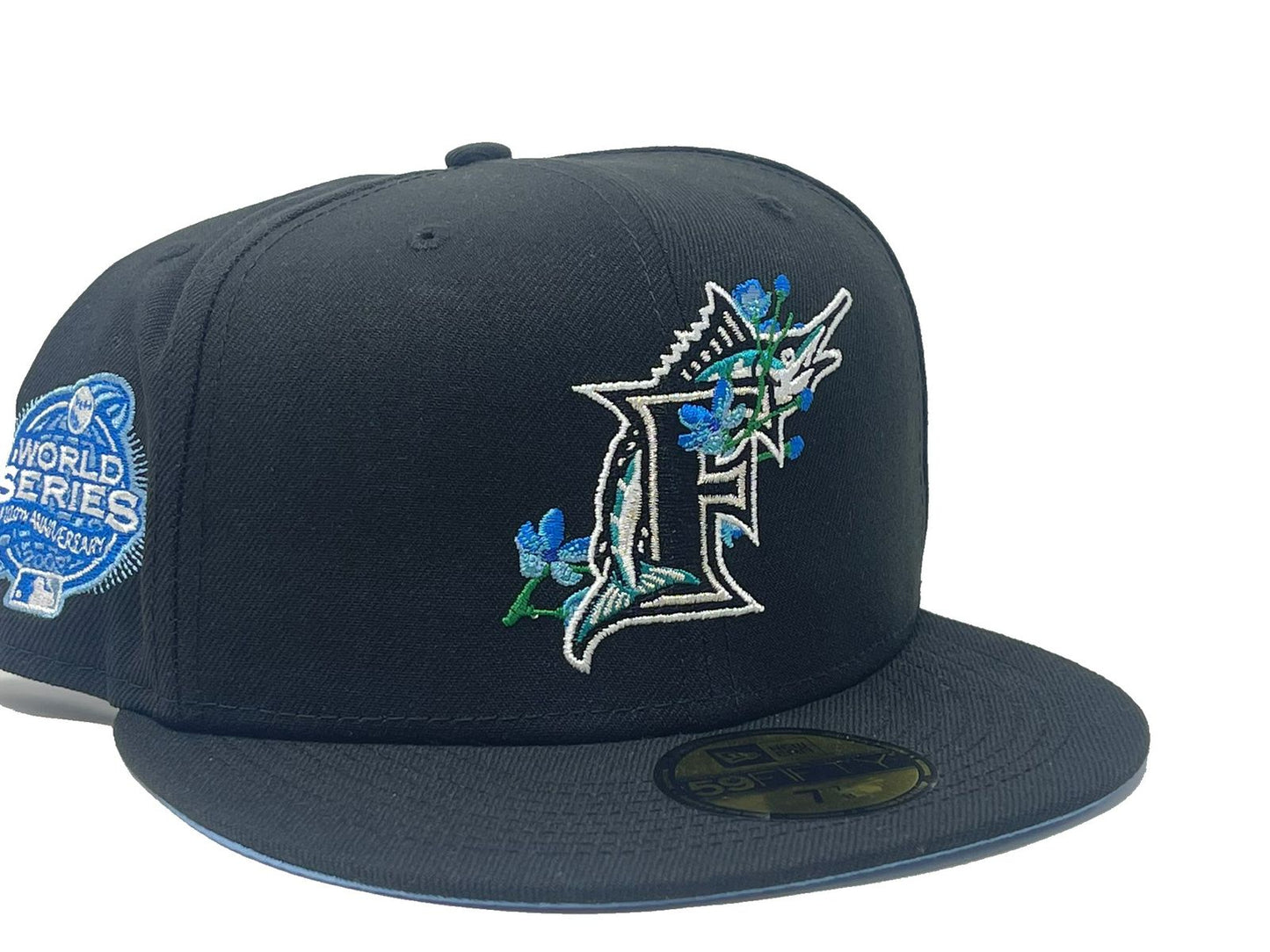 Florida Marlins 2003 Side Patch Bloom 59Fifty New Era Fitted hat