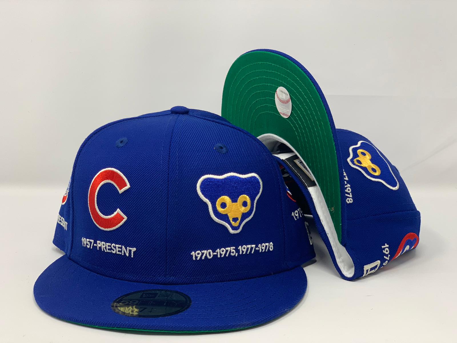 CHICAGO CUBS TIMELINE LOGO NEW ERA FITTED HAT – Sports World 165
