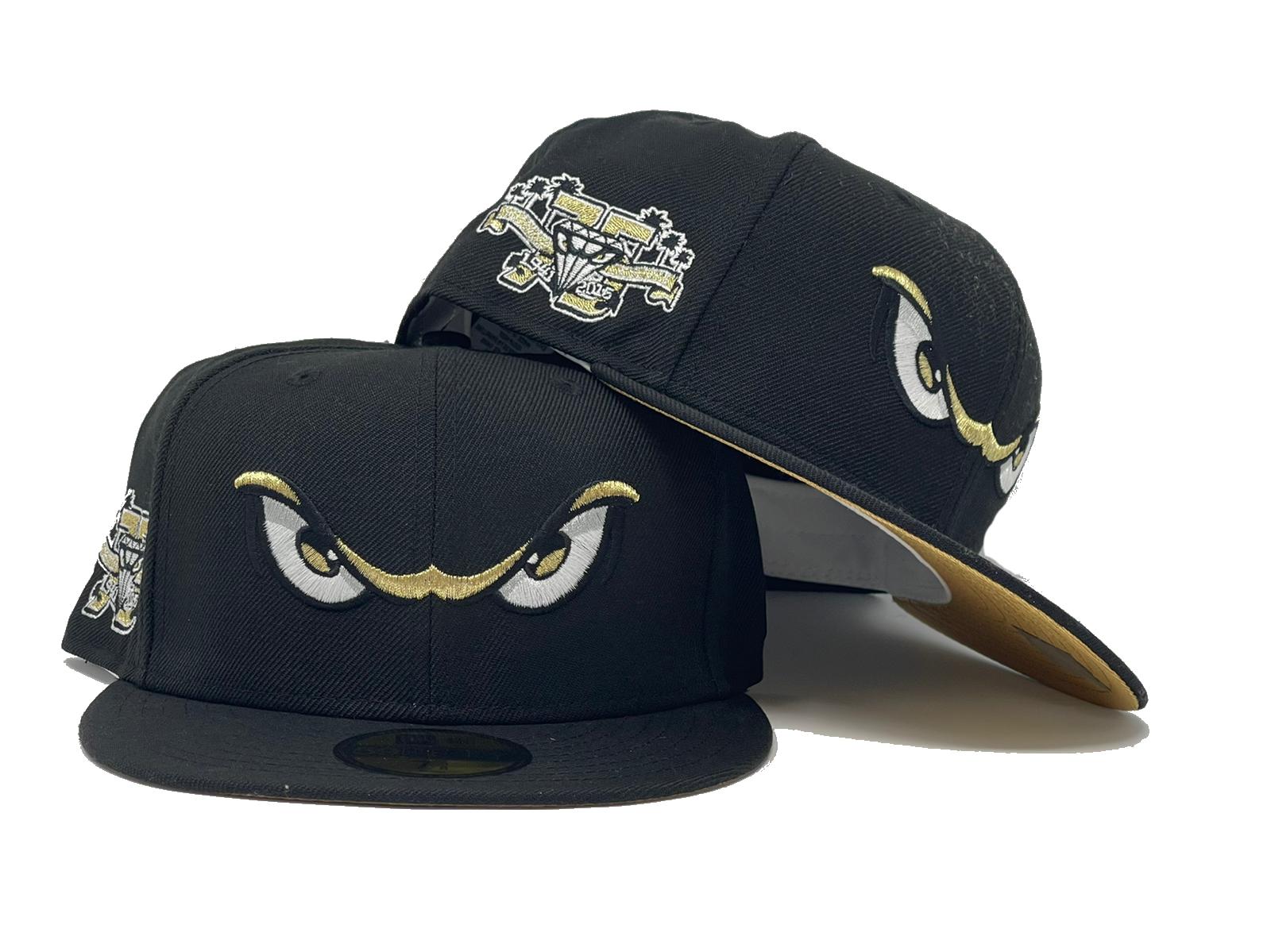 New Era White/black Salt Lake Bees Marvel X Minor League 59fifty Fitted Hat