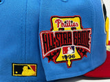 PHILADELPHIA PHILLIES 1996 ALL STAR GAME "GAMECUBE COLLECTION" GRAY BRIM NEW ERA FITTED HAT